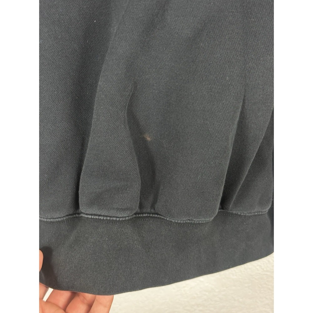 Nike Sportswear Essentials Women's Oversized Fleece Hoodie Black Size S - Picture 5 of 9